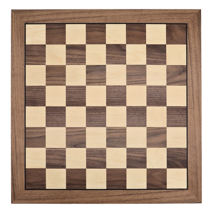 WALNUT & MAPLE | 58mm Squares | 54cm Board