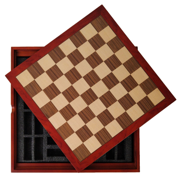 WALNUT MAPLE MATTE FINISH | Storage Box | 37 x 37cm Unit | 37mm Squares | B08943