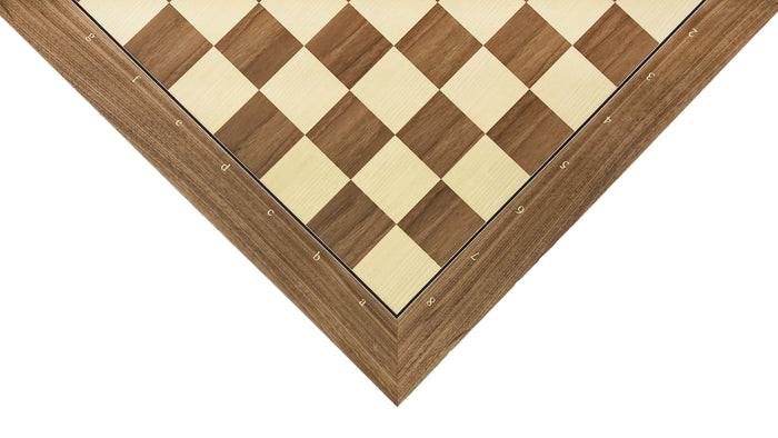 WALNUT & MAPLE | With Notation | Deluxe | 50mm Squares