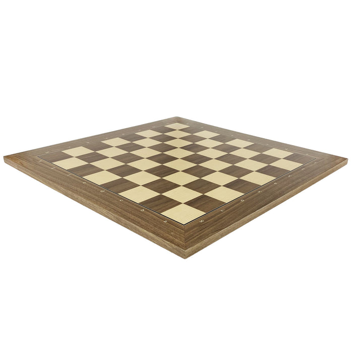 WALNUT & MAPLE | With Notation | Deluxe | 50mm Squares