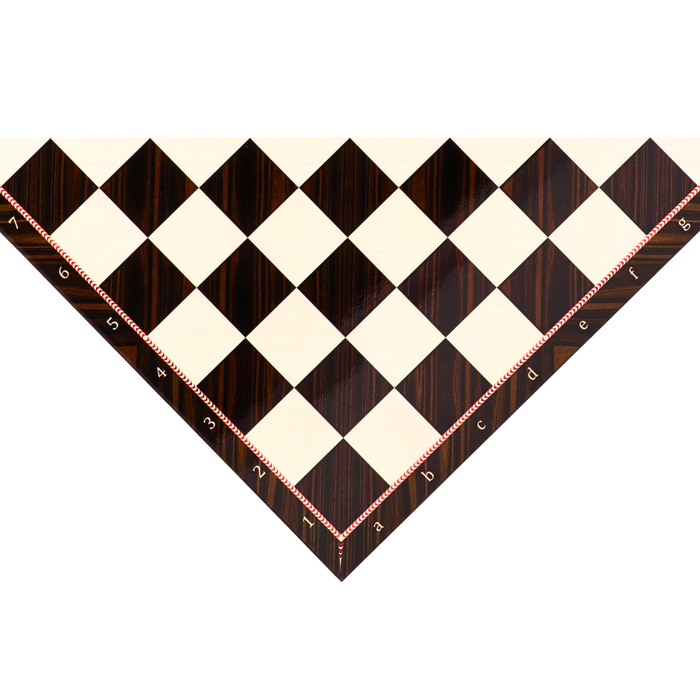 WALNUT Replica Chess Board | Premium Gloss Finish | 37 mm Squares