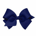 Wee Ones King Grosgrain Bow Navy