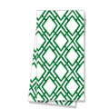 WH Hostess | Green Bamboo Trellis Cotton Tea Towel