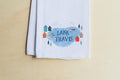 Whimsical Lake Dish Towel | Lake Norfork