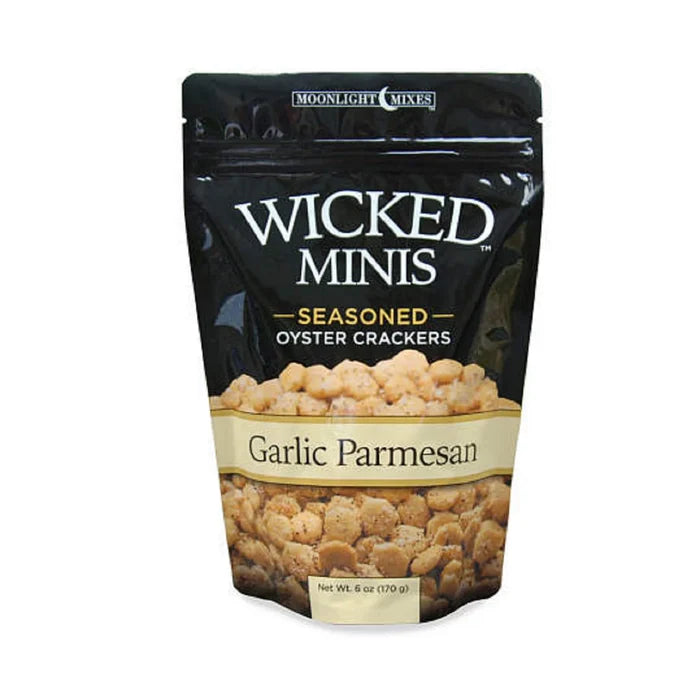 Wicked Minis | Garlic Parmesan Oyster Crackers