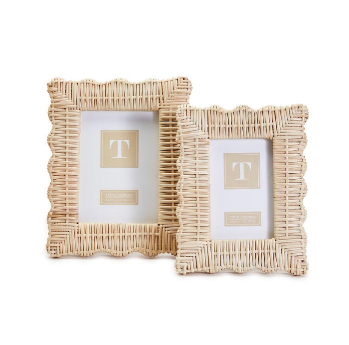 Wicker Weave Photo Frame