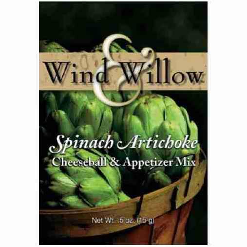 Wind & Willow | Spinach Artichoke Cheeseball & Appetizer Mix