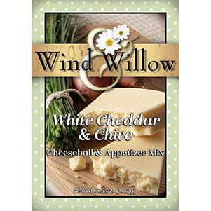 Wind & Willow | White Cheddar & Chive Cheeseball & Appetizer Mix