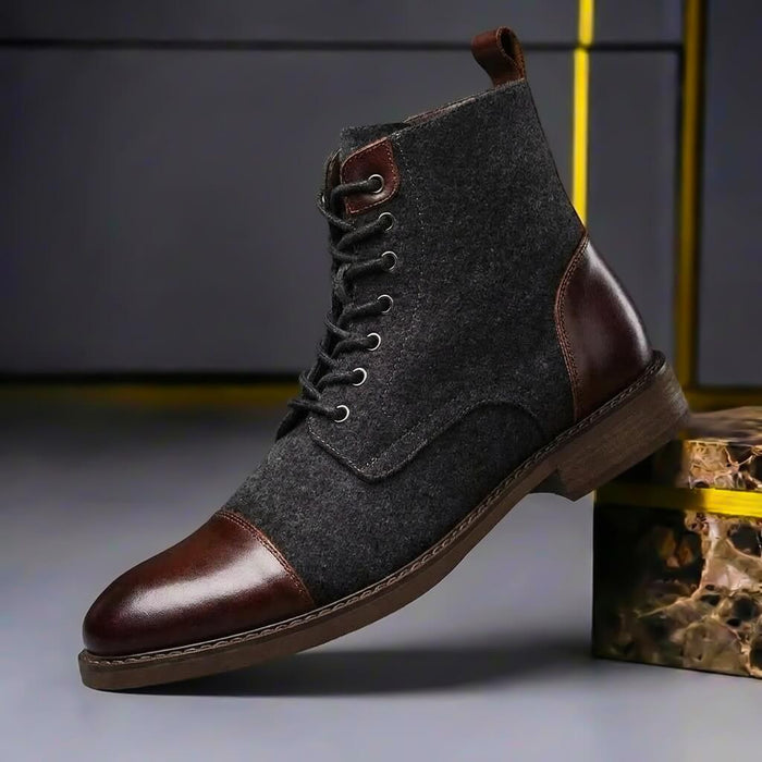 Wool-Lined Winter Boots