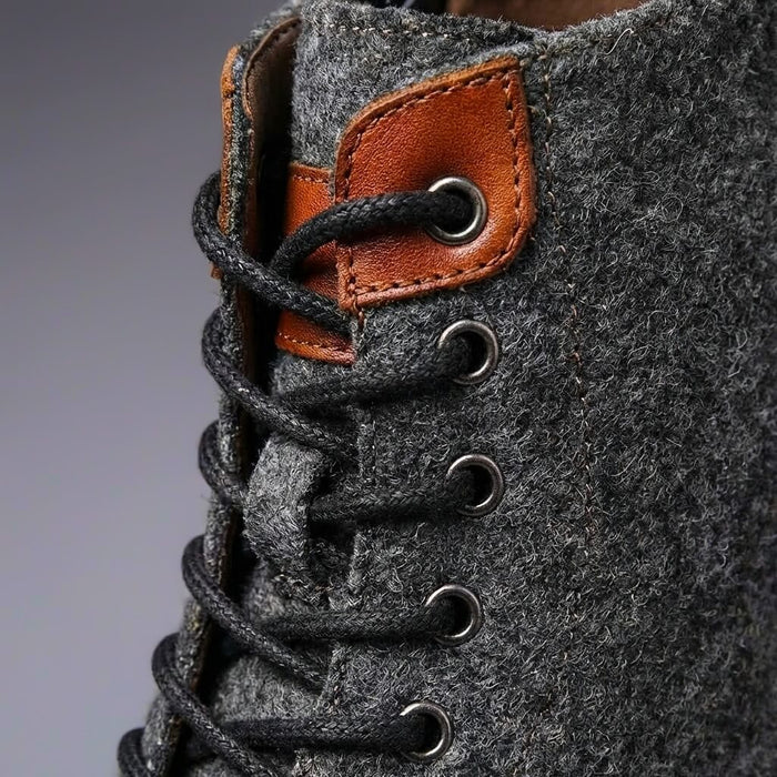 Wool-Lined Winter Boots