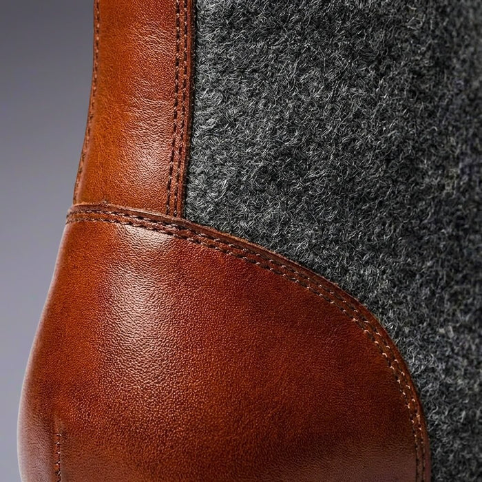 Wool-Lined Winter Boots