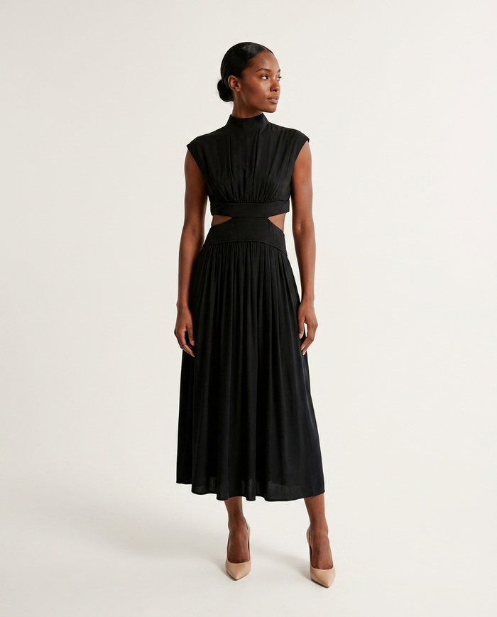Yrsa | Dress Lightweight Summer - off-white studio editorial