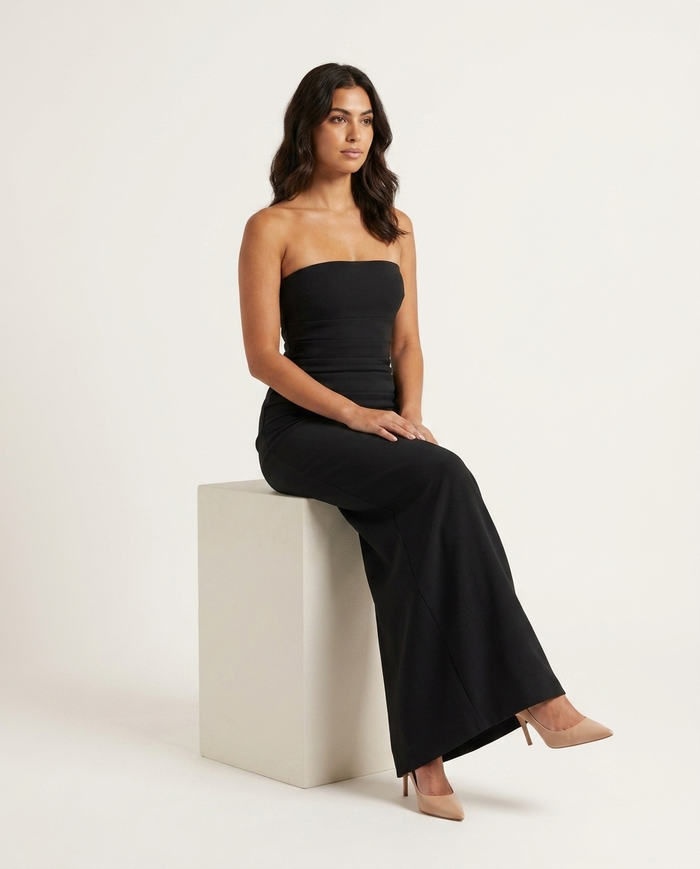 Ysia | Dress Maxi - off-white studio editorial