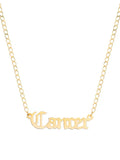 Zodiac Necklace- Gold